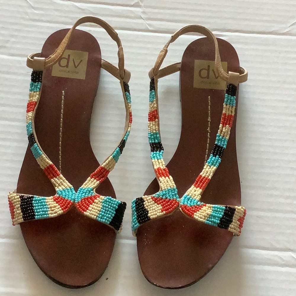Dolce Vita Beaded Sandals